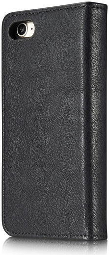Apple iPhone SE (2020/2022)/7/8 Portemonnee Hoesje Echt Leer Zwart afbeelding 6