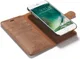 Apple iPhone SE (2020/2022)/7/8 Portemonnee Hoesje Echt Leer Bruin afbeelding 2