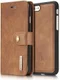 Apple iPhone SE (2020/2022)/7/8 Portemonnee Hoesje Echt Leer Bruin afbeelding 4
