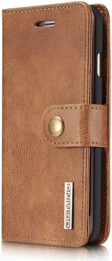 Apple iPhone SE (2020/2022)/7/8 Portemonnee Hoesje Echt Leer Bruin afbeelding 5