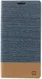 Samsung Galaxy J5 (2016) Linnen Portemonnee Stand Hoesje Blauw afbeelding 3