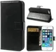 Apple iPhone SE / 5S / 5 Stijlvol Portemonnee Hoesje Zwart afbeelding 2