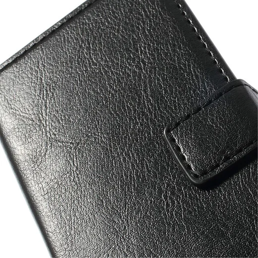 Apple iPhone SE / 5S / 5 Stijlvol Portemonnee Hoesje Zwart afbeelding 10