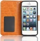 Apple iPhone SE / 5S / 5 Portemonnee Hoesje Bruin afbeelding 1