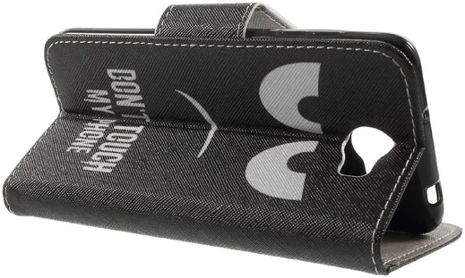 Huawei Y6 II Compact Portemonnee Hoesje Don't Touch afbeelding 4