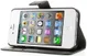 Apple iPhone 4(S) Portemonnee Hoesje Zwart afbeelding 6