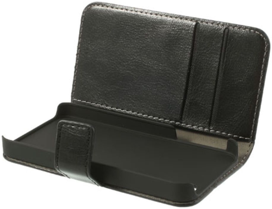 Apple iPhone 4(S) Portemonnee Hoesje Zwart afbeelding 7