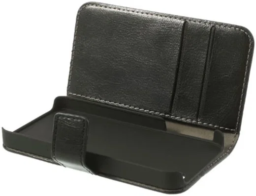 Apple iPhone 4(S) Portemonnee Hoesje Zwart afbeelding 7