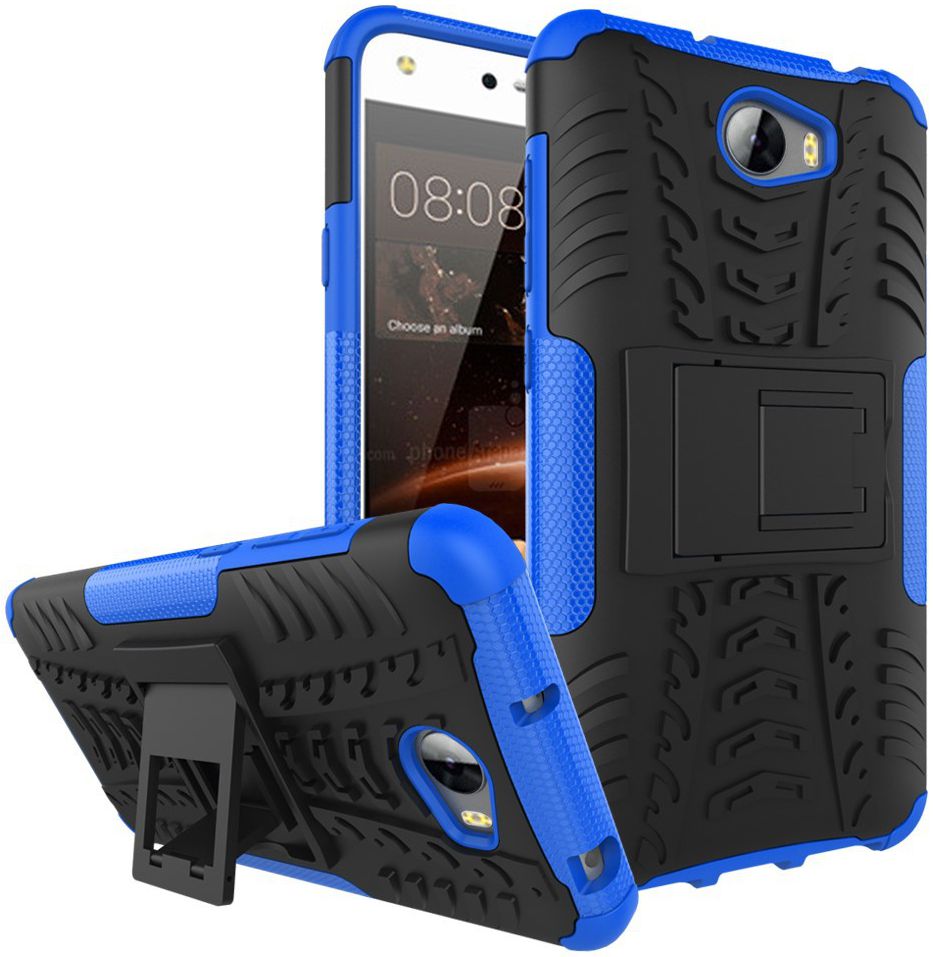 Hybride Huawei Y5 II Back Cover Blauw afbeelding 1