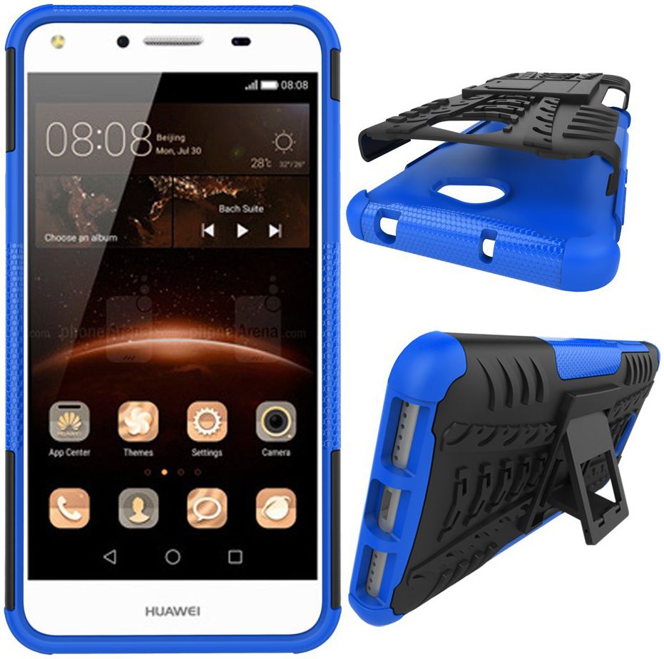 Hybride Huawei Y5 II Back Cover Blauw afbeelding 2