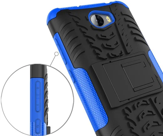 Hybride Huawei Y5 II Back Cover Blauw afbeelding 4