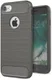 Apple iPhone 7/8 Geborsteld Grijs TPU Hoesje afbeelding 1