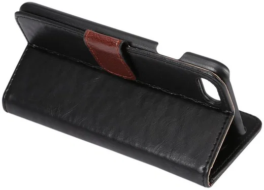 Apple iPhone 7 / 8 Book Cover Hoesje Zwart afbeelding 6