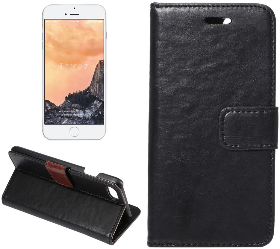 Apple iPhone 7 / 8 Book Cover Hoesje Zwart afbeelding 7