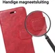 Apple iPhone 7 / 8 Book Cover Hoesje Rood afbeelding 3