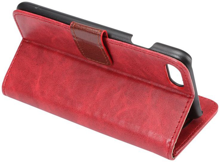 Apple iPhone 7 / 8 Book Cover Hoesje Rood afbeelding 7