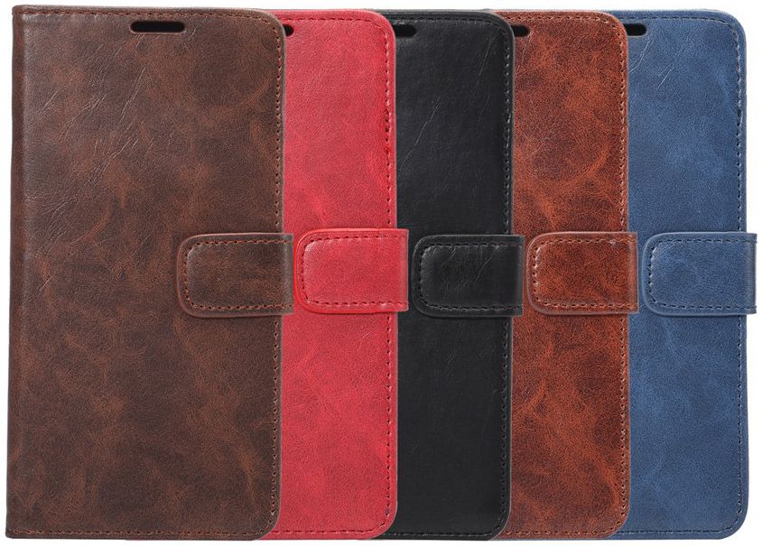 Apple iPhone 7 / 8 Book Cover Hoesje Rood afbeelding 12
