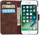 Apple iPhone 7 / 8 Book Cover Hoesje Coffee afbeelding 2