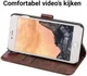 Apple iPhone 7 / 8 Book Cover Hoesje Coffee afbeelding 5