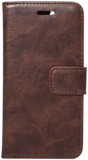 Apple iPhone 7 / 8 Book Cover Hoesje Coffee afbeelding 1