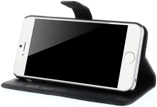 Apple iPhone 6(S) Portemonnee Hoesje Zwart afbeelding 14