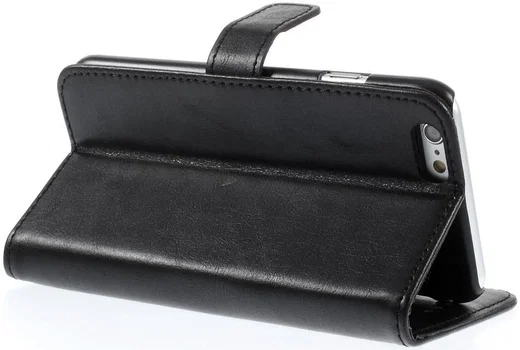 Apple iPhone 6(S) Portemonnee Hoesje Zwart afbeelding 10