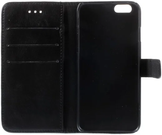 Apple iPhone 6(S) Portemonnee Hoesje Zwart afbeelding 11