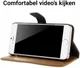 Apple iPhone 6(S) Portemonnee Hoesje Bruin afbeelding 4