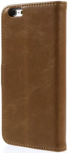 Apple iPhone 6(S) Portemonnee Hoesje Bruin afbeelding 8