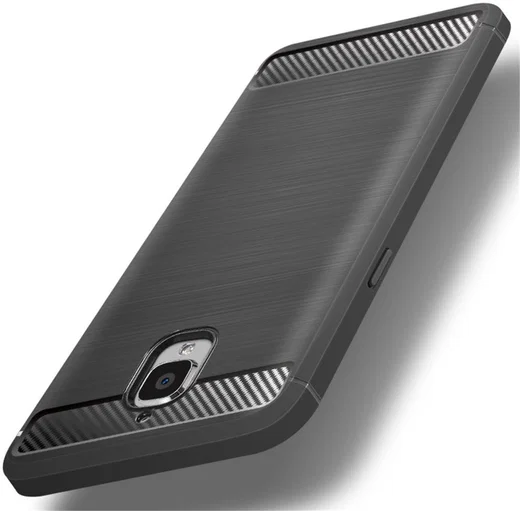 Geborsteld OnePlus 3T / 3 Backcover Armor Hoesje TPU Grijs afbeelding 2