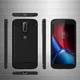 Motorola Moto G4 Geborsteld TPU Hoesje Zwart afbeelding 10