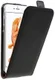 Leren Verticale Apple iPhone 7 / 8 Flip Hoesje Zwart afbeelding 1