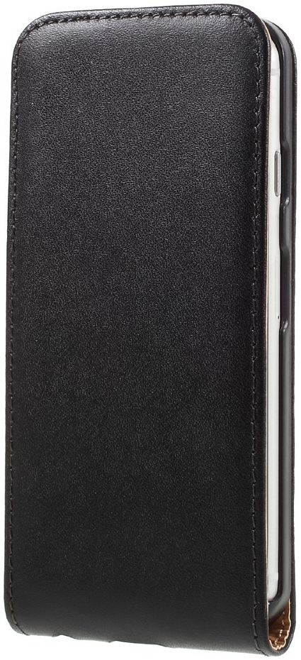 Leren Verticale Apple iPhone 7 / 8 Flip Hoesje Zwart afbeelding 4