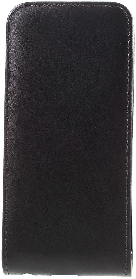 Leren Verticale Apple iPhone 7 / 8 Flip Hoesje Zwart afbeelding 6