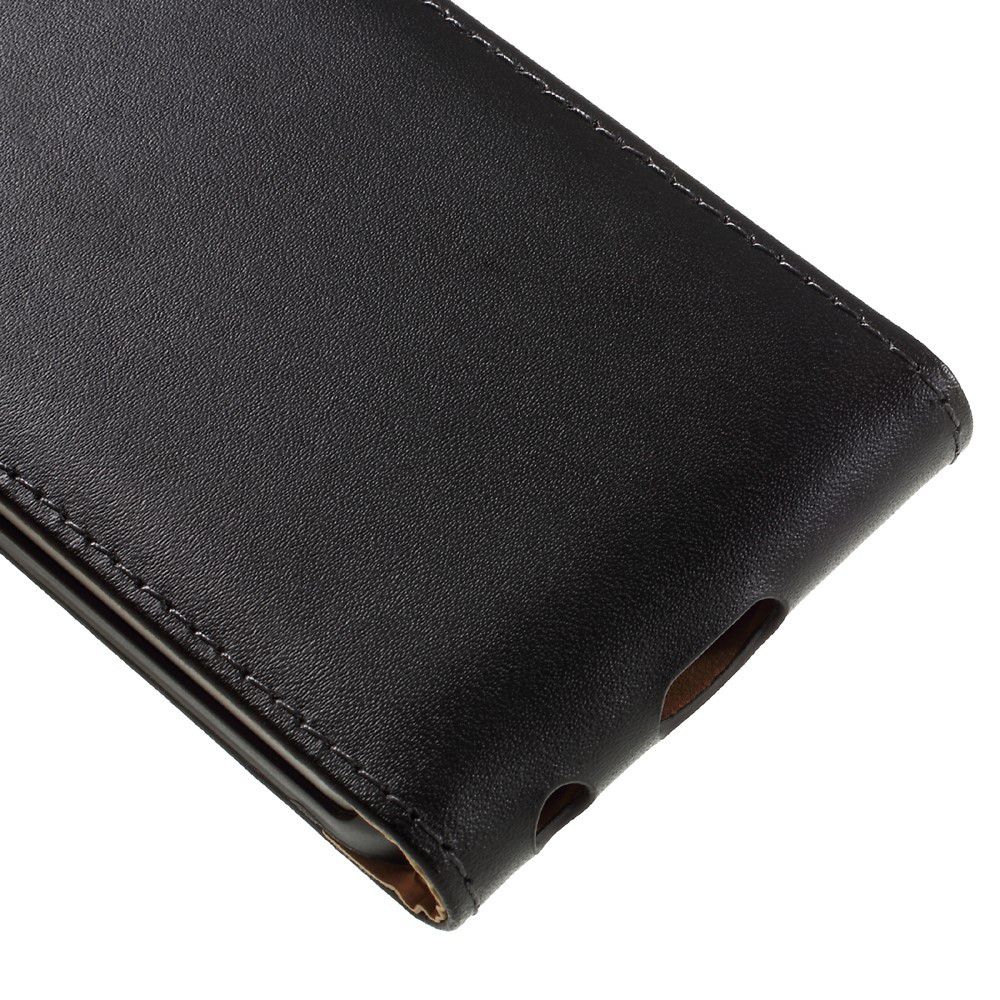 Leren Verticale Apple iPhone 7 / 8 Flip Hoesje Zwart afbeelding 7