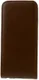 Echt Leren Verticale Apple iPhone 7 / 8 Flip Hoesje Bruin afbeelding 5