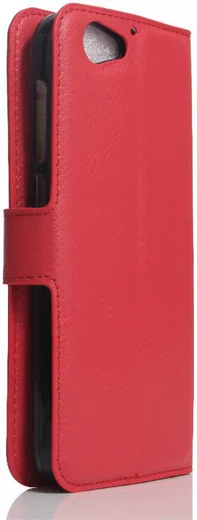 HTC One A9s Portemonnee Hoesje Rood afbeelding 4
