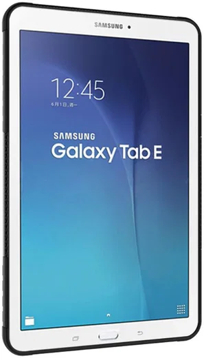 Hybride Samsung Galaxy Tab E (9.6) Back Cover Zwart afbeelding 10