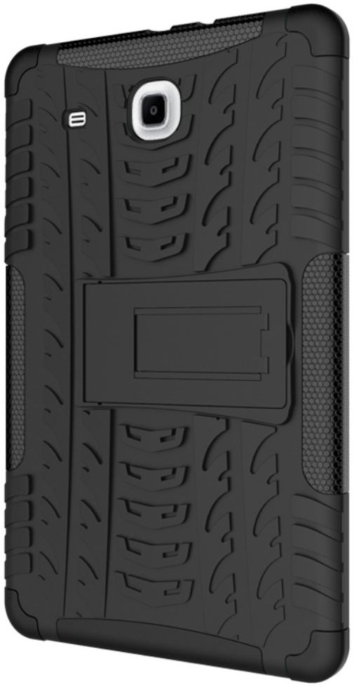 Hybride Samsung Galaxy Tab E (9.6) Back Cover Zwart afbeelding 7