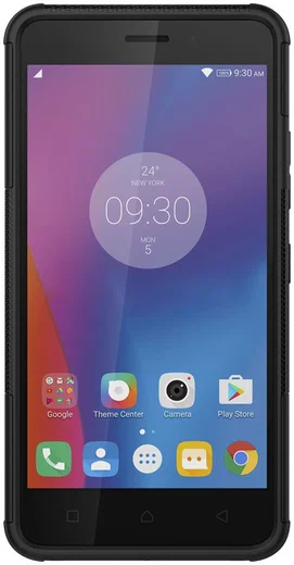 Lenovo K6 Hybride Kickstand Hoesje Zwart afbeelding 4