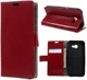 Samsung Galaxy A5 (2017) Stijlvol Portemonnee Hoesje Rood afbeelding 6