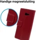 Samsung Galaxy A5 (2017) Stijlvol Portemonnee Hoesje Rood afbeelding 5