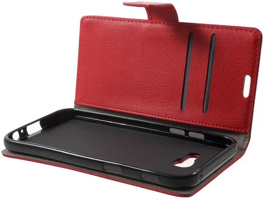 Samsung Galaxy A5 (2017) Wallet Hoesje Rood afbeelding 7