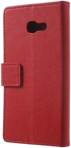 Samsung Galaxy A5 (2017) Wallet Hoesje Rood afbeelding 8