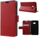 Samsung Galaxy A3 (2017) Stijlvol Portemonnee Hoesje Rood afbeelding 2