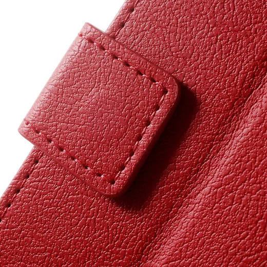 Samsung Galaxy A3 (2017) Stijlvol Portemonnee Hoesje Rood afbeelding 7