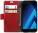 Samsung Galaxy A3 (2017) Stijlvol Portemonnee Hoesje Rood afbeelding 1