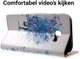 Samsung Galaxy A3 (2017) Portemonnee Print Hoesje Tree Blauw afbeelding 5