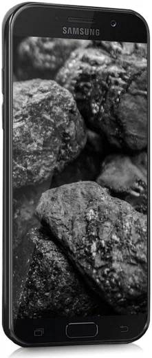 Samsung Galaxy A5 (2017) Frosted TPU Hoesje Zwart afbeelding 5