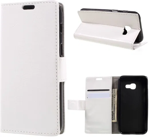 Samsung Galaxy A3 (2017) Flip Hoesje Wit afbeelding 2